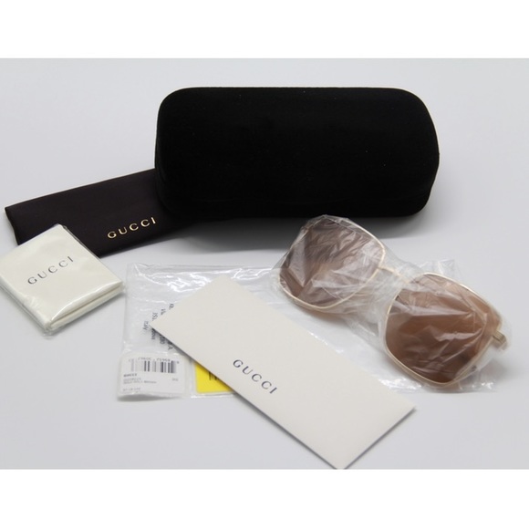 NEW GG0802S 002 SUNGLASSES GUCCI NEW COLLECTION WOMEN’S EYEWEAR GUCCI GG 0802S - Picture 12 of 13